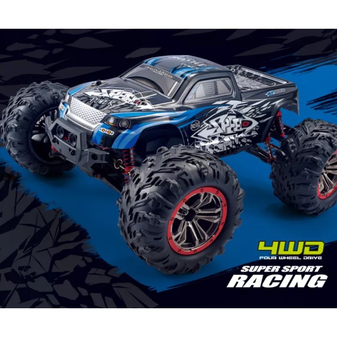 Off-road RC auto AERIUM HOSHI SPEED (1:10) geel - 2 batterijen