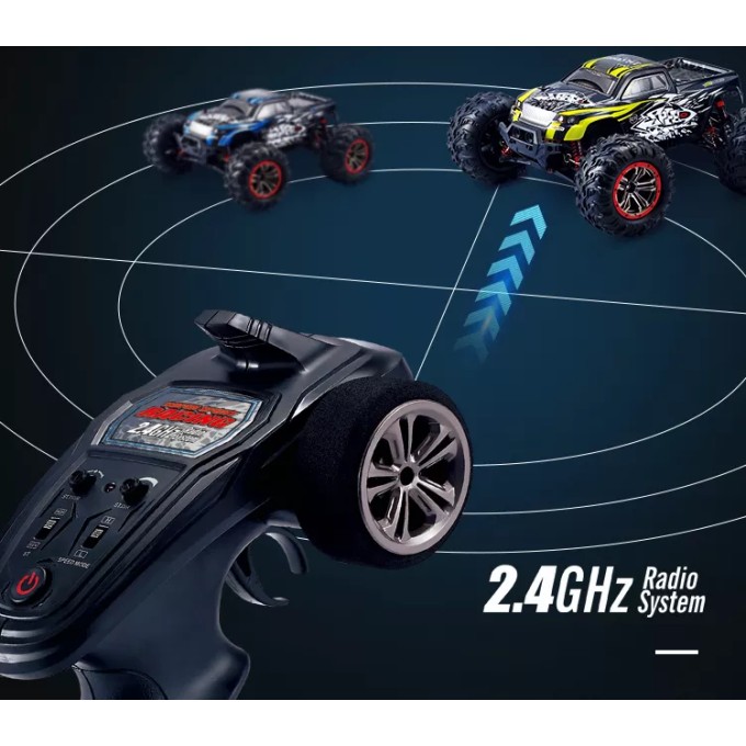 Off-road RC auto AERIUM HOSHI SPEED (1:10) geel - 2 batterijen
