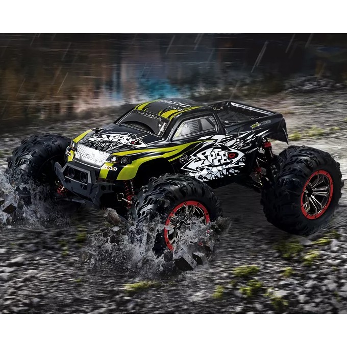 Off-road RC auto AERIUM HOSHI SPEED (1:10) geel - 2 batterijen