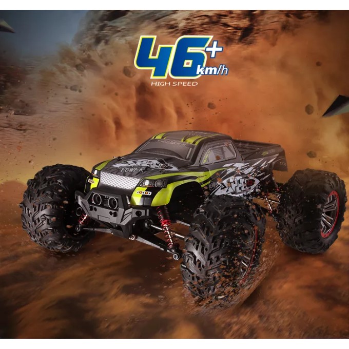 Off-road RC auto AERIUM HOSHI SPEED (1:10) geel - 2 batterijen
