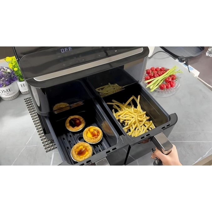 Heteluchtfriteuse AERIUM CrispWave FA300 DUAL ZONE Heteluchtfriteuse AERIUM CrispWave FA300 DUAL ZONE