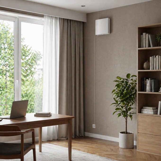 Decentrale warmteterugwinning AERIUM FreshPair+ C60P met CO2-sensor