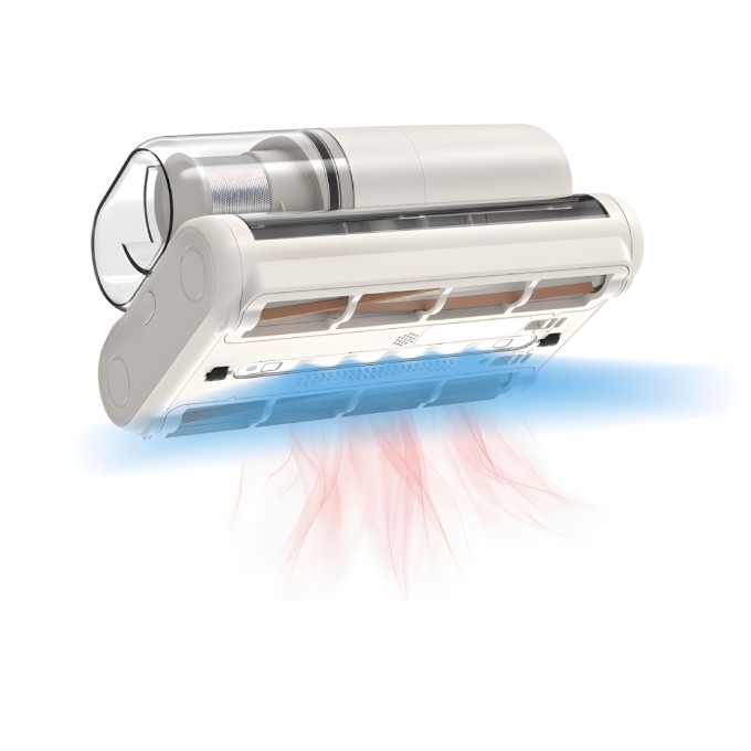 Handstofzuiger voor bekleding AERIUM TwinBrush UV400